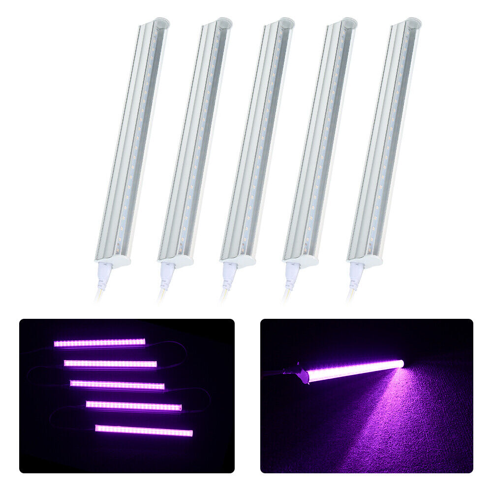 5-Pack LED Full Spectrum Grow Light Growing Veg Flower Plant Hydroponic Lamp T5