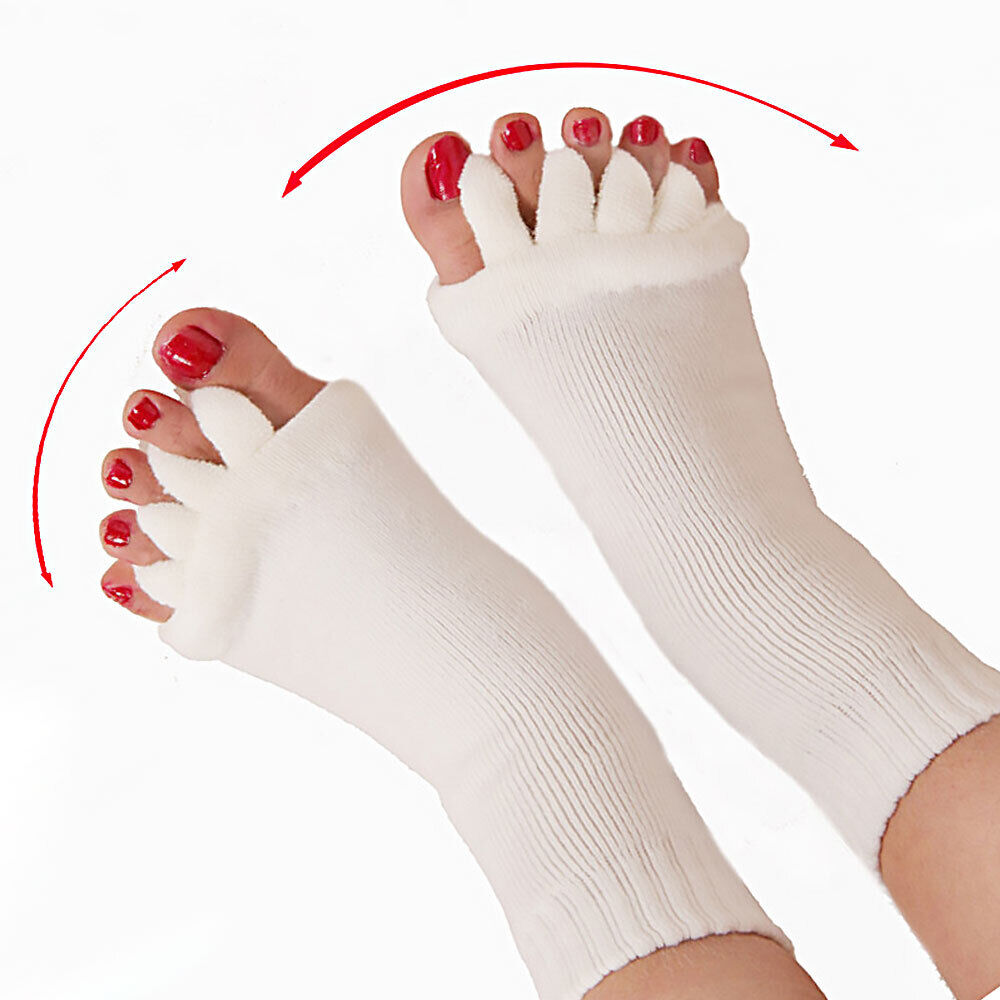 ONLY HAPPY FEET BRINGS YOU THIS TYPE OF FOOT RELIEF Toe Separator Alignment So#T