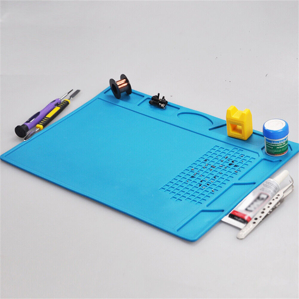 Phone PC Repair Silicone Mat Magnetic Anti-Static Heat Insulation Soldering Pad