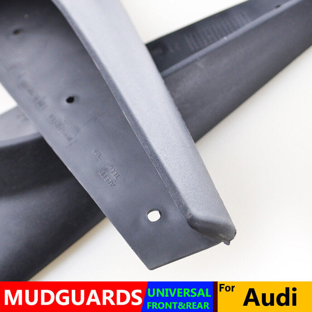 4pcs For Audi A3/ A4 A5 A7 Front Rear Mudguard Mud Flaps Mudflaps Splash Guard Fender