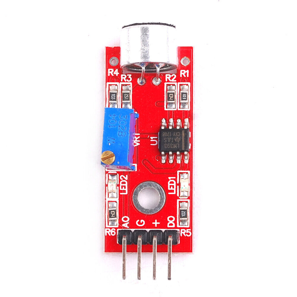 Module High Sensitivity Sensor Module LM393 for Voice Controlled Lights