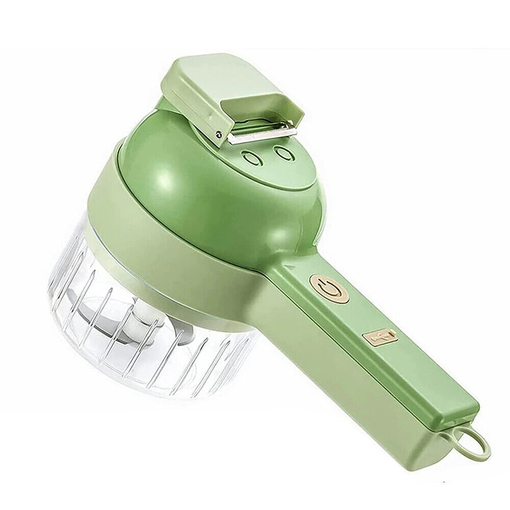 4In1 Handheld Electric Vegetable Slicer Assist Fruit Cutter Multifunction Tool