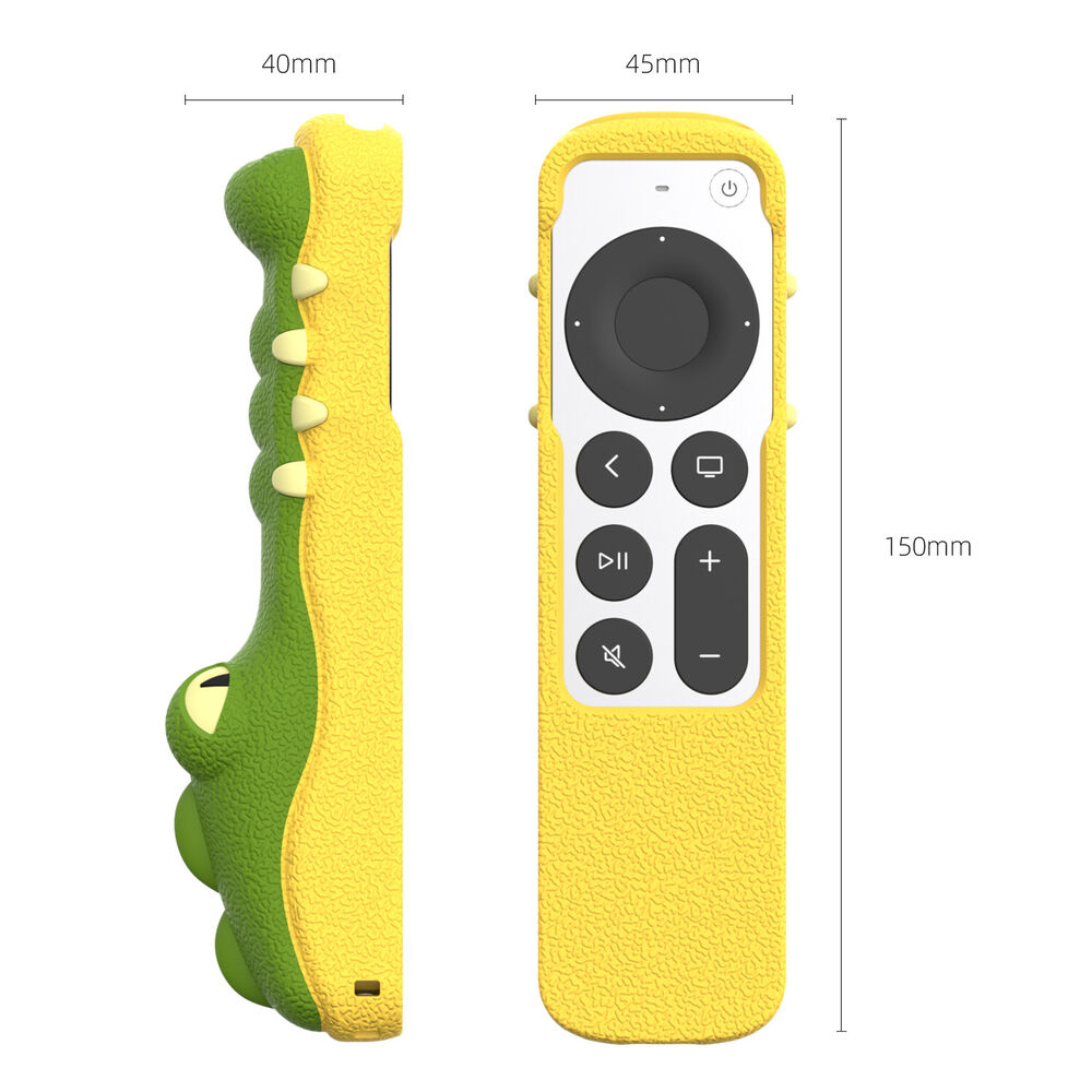 For 2021 Apple TV Siri Remote Silicone Case Cover For Apple AirTag with Lanyard