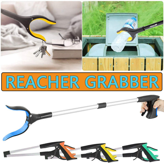 Heavy Duty Grabber Kit Industrial Pick Up Stick Hand Grip Reach Trash Reacher