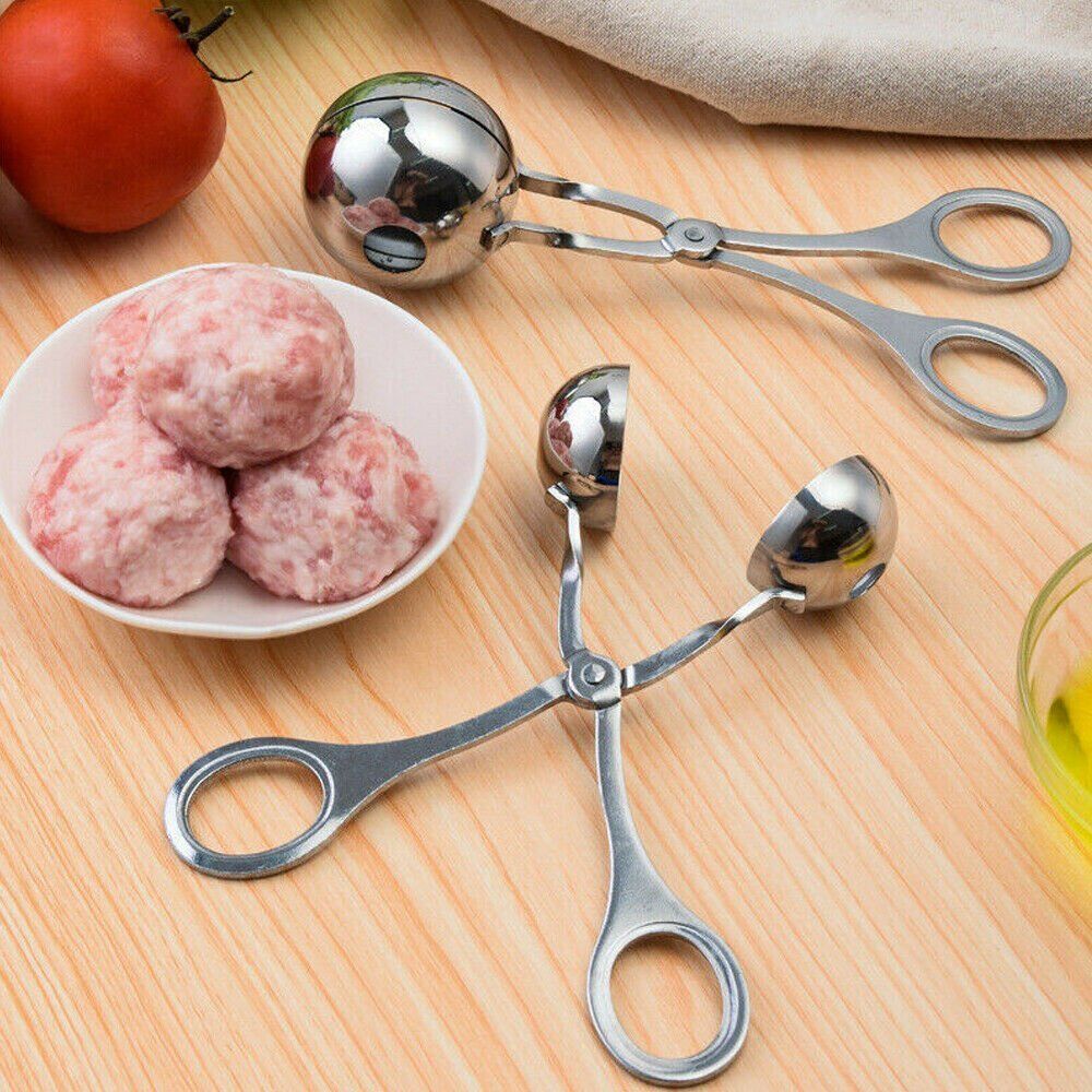 Meatball Maker Meat Baller Non Sticky Spoon thick Kitchen Stainless Steel Tool