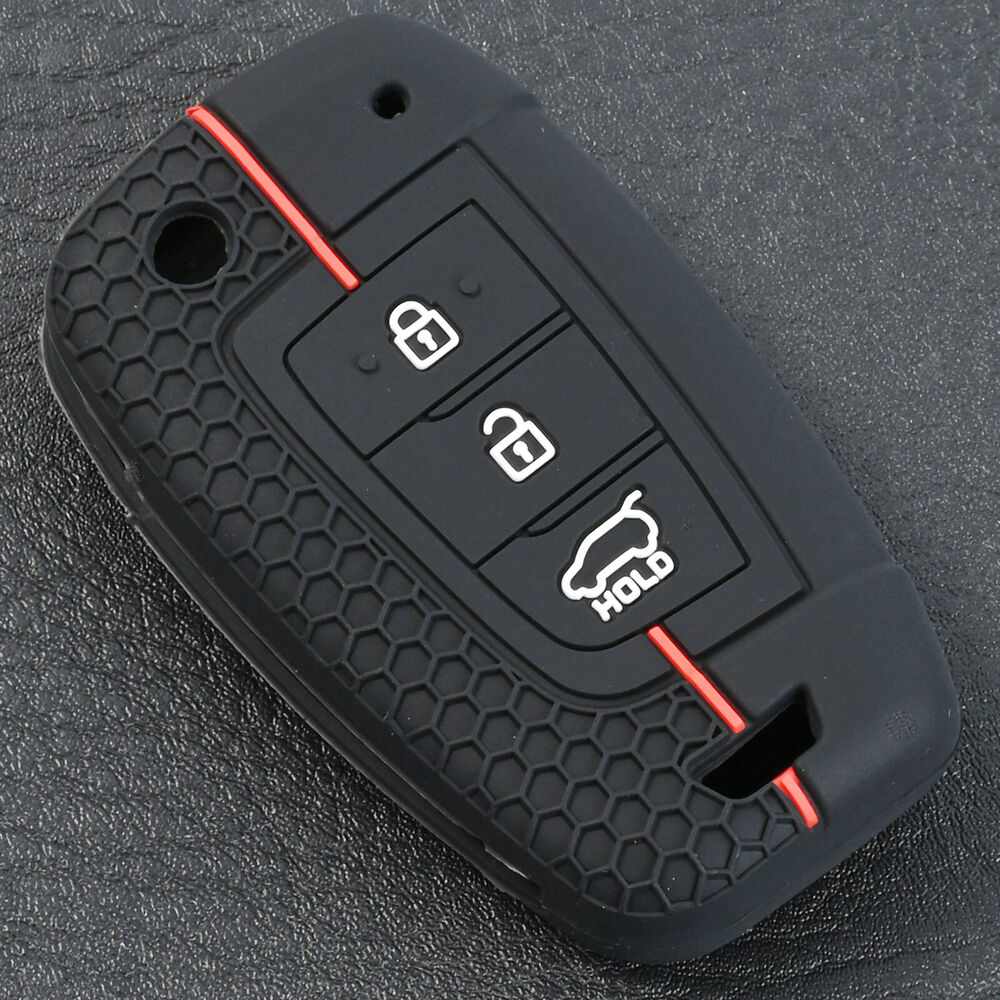 3 Buttons Remote Key Case Cover Shell For Hyundai Accent Elantra Verna Solaris