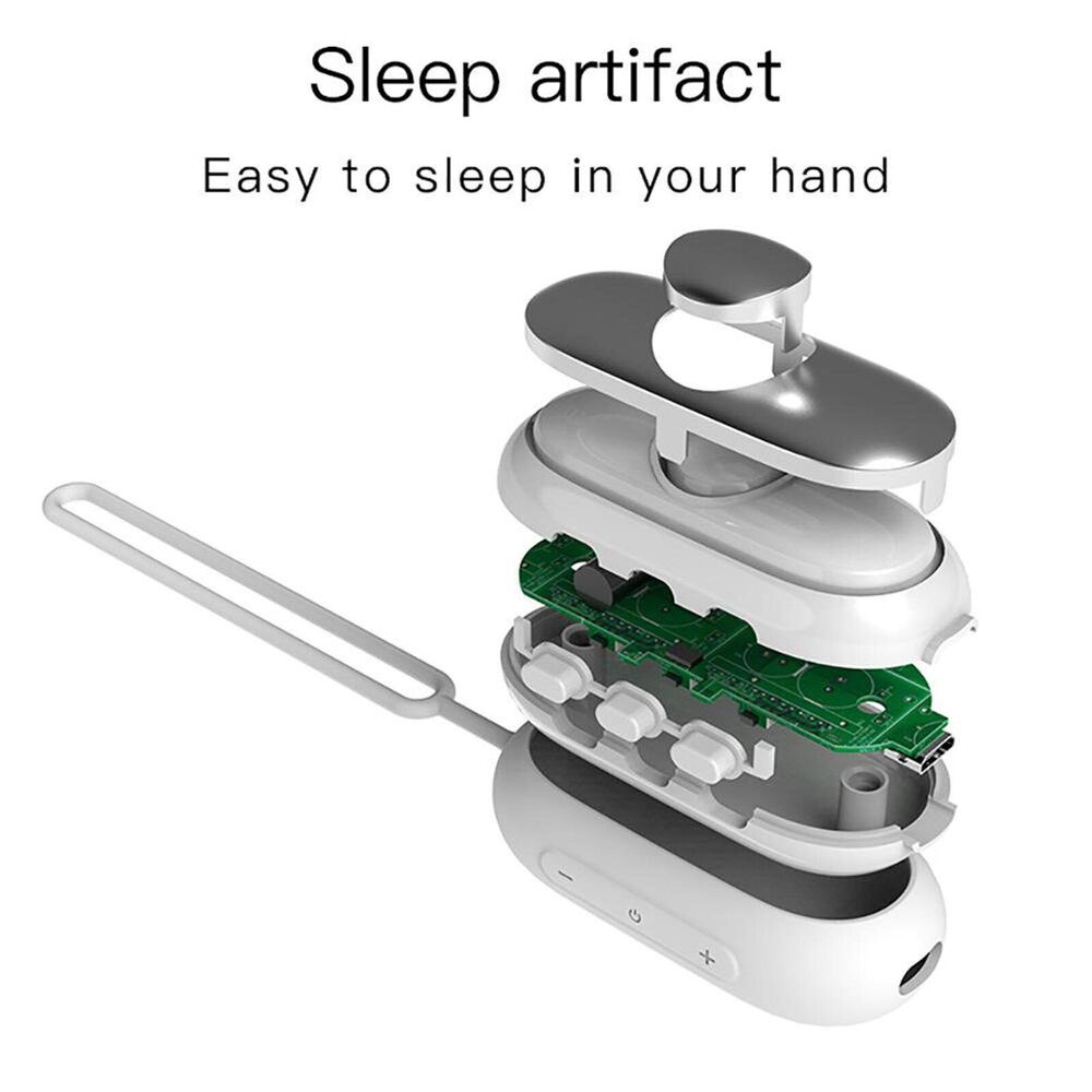 The Chill Pill Device Hand Held Ergonomic Improve Sleep Relief Sleep Aid Machine