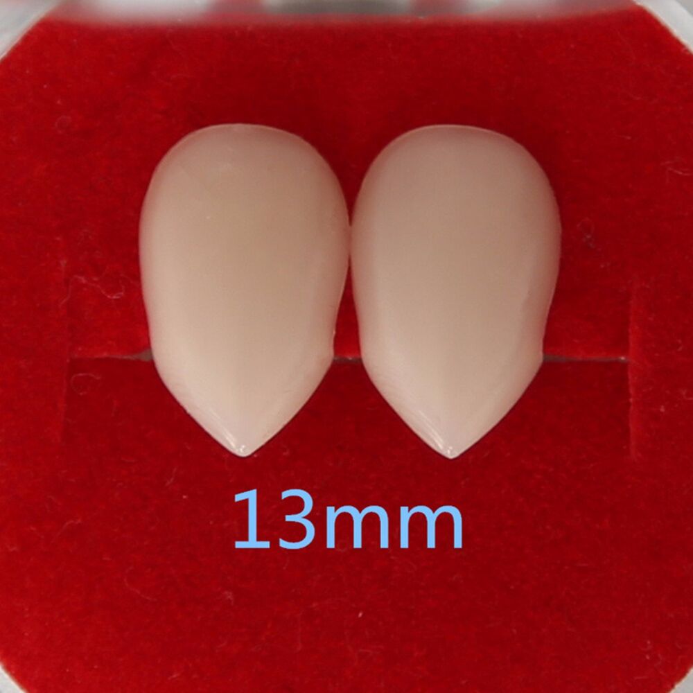 Halloween Costume Party Zombie Werewolf Resin Vampire Fangs Tooth Cap / Putty