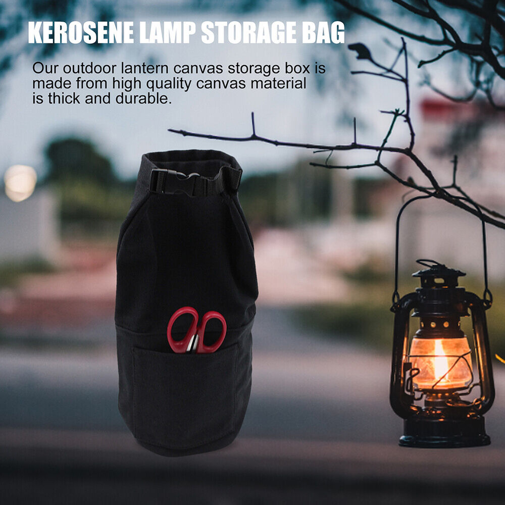 Lantern Storage Bag Retro Kerosene Lamp Protector Cover Hiking Accessories Tools