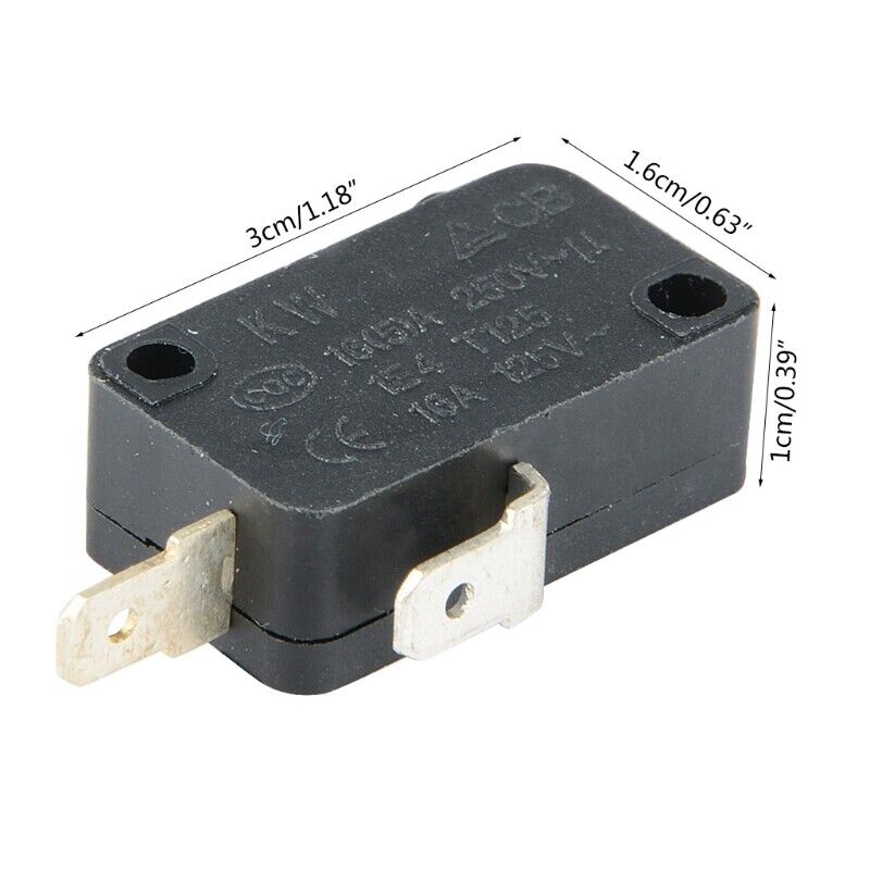 Micro Switch 2 Pins Normally Closed for Microwave Washing Machine Rice Cooker