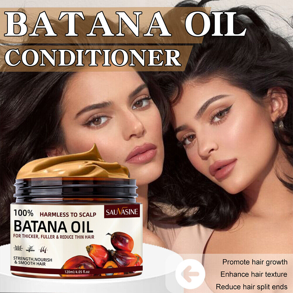 3x 100% Pure Batana Oil Conditioner For Hair Growth Batana For Black Men & Women