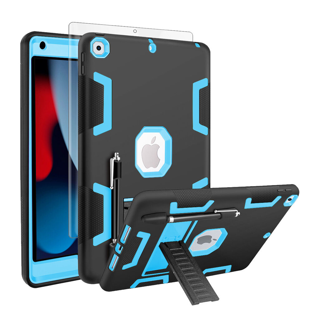 For iPad 9th Generation 10.2 inch Case Hybrid Shockproof Heavy Duty Stand Cover