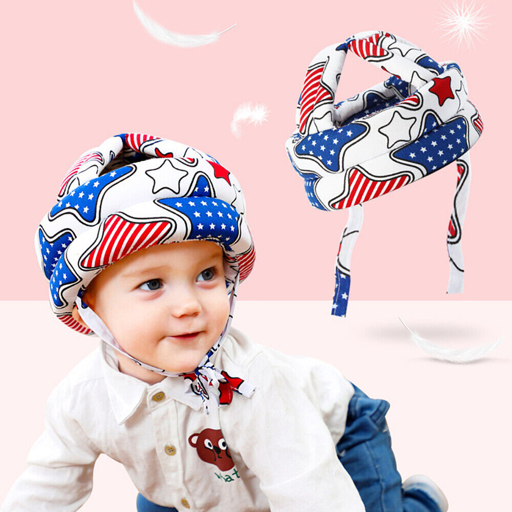 Infant Baby Safety Helmet Kids Head Protection Hat Harnesses Cap Toddler Walking