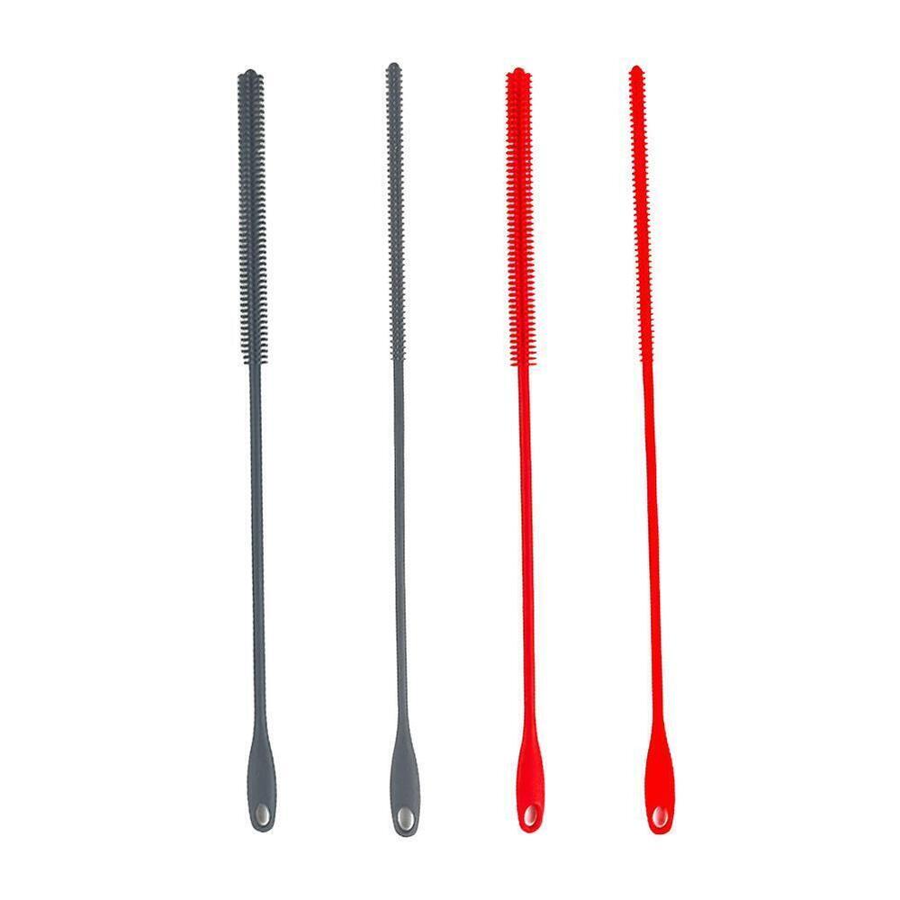 Silicone Straw Brushes,Extra Long StrawCleaning Brush Brush Crevice X3R5