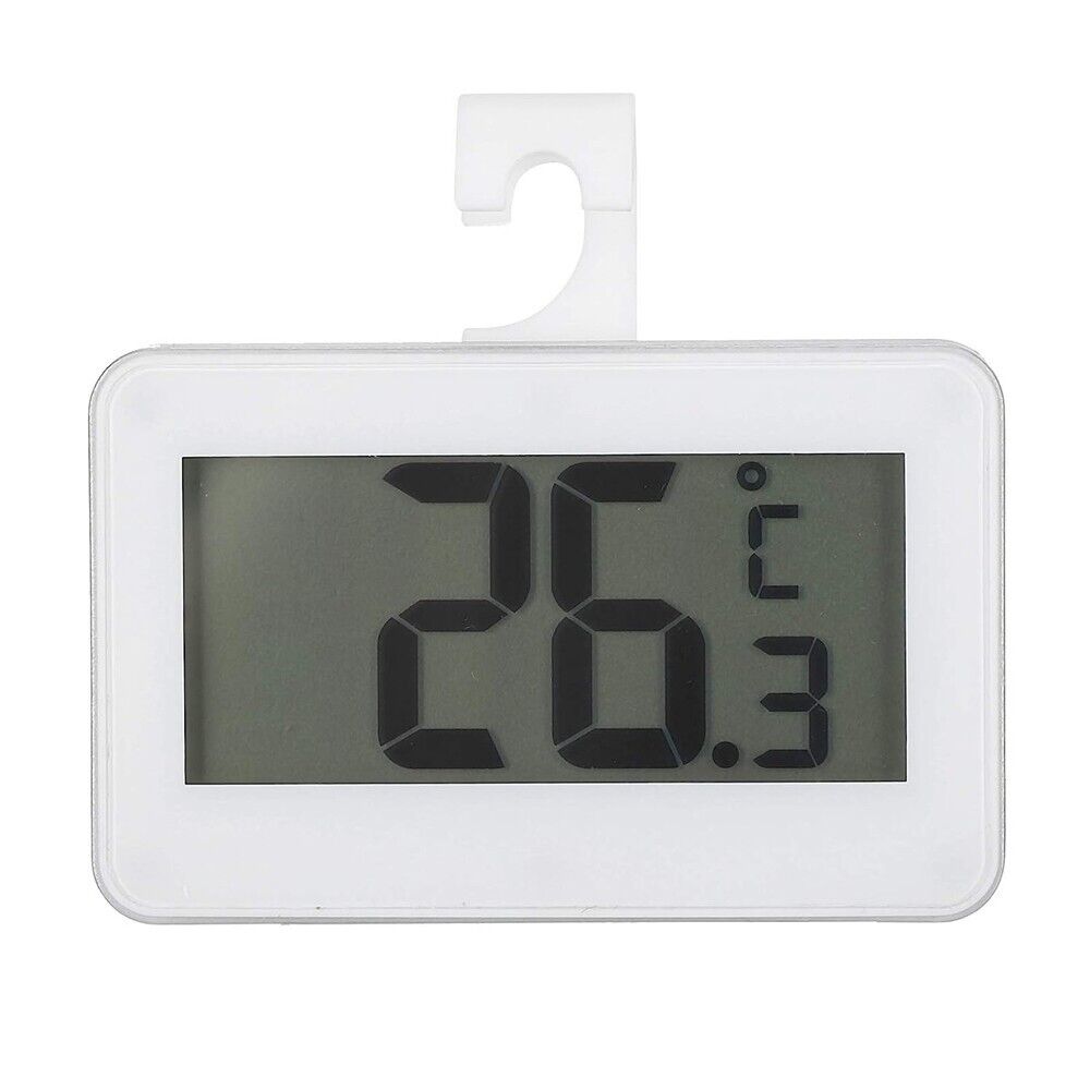 LCD Digital Fridge Freezer Thermometer Cooking Kitchen Hook Magnet Waterproof