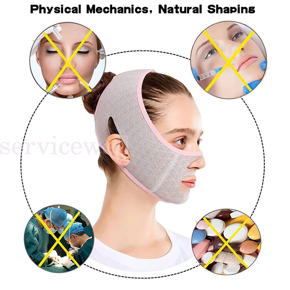 1 Sleep Mask Facial Slimming Strap Face Lifting Belt V Line Shaping Face Masks