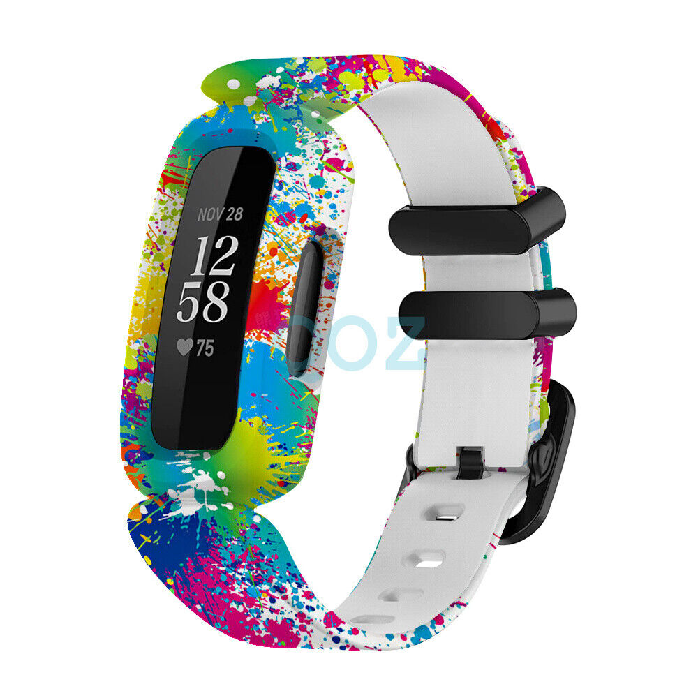 Kids Silicone Replacement Wristband Watch Band Strap For Fitbit Ace 3 Inspire 2