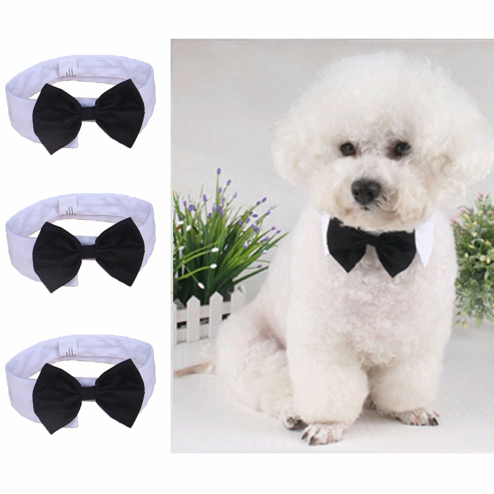 Pet Dog Cat Pet Bowtie Collar Necktie Neck tie Wedding Tuxedo Bow Tie Party