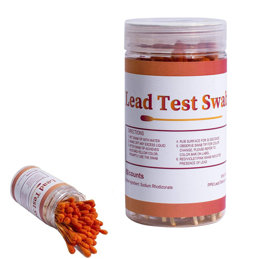 30Pcs Test Swabs Lead Paint Test Kit Instant Lead Test Kit Quick Results