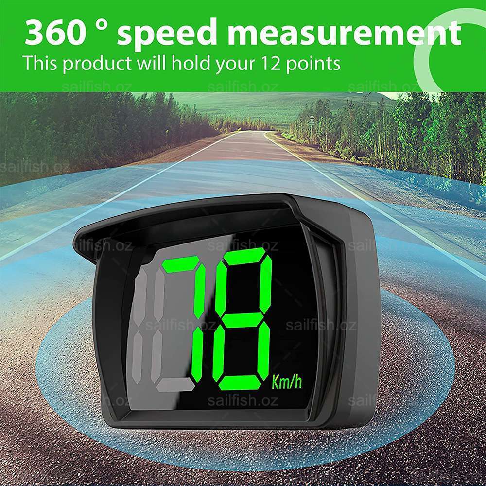 Universal KM/H Digital GPS Speedometer Dual Chips Plug and Play for All Vehicle