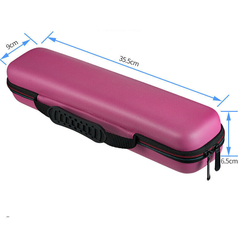 Hair Straightener Storage Bag Zipper Portable Hair Curler Travel Carrying Case