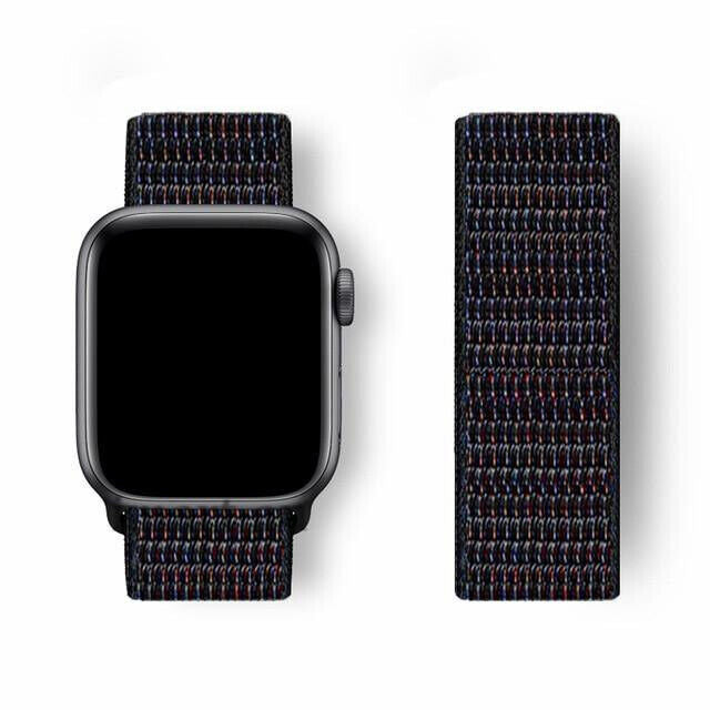 For Apple Watch Nylon Sports Band Strap Series 7 6 5 4 3 2 SE 38/40/41/42/44/45