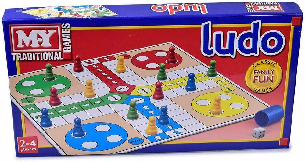 Ludo Game - Traditional Ludo Board Game Family Fun for Kids & Adults