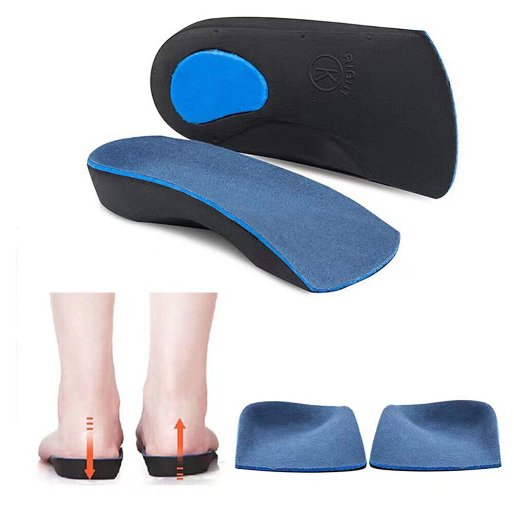 Orthotic Arch Support Insoles For Plantar Fasciitis Fallen Arches Flat Feet 3/4