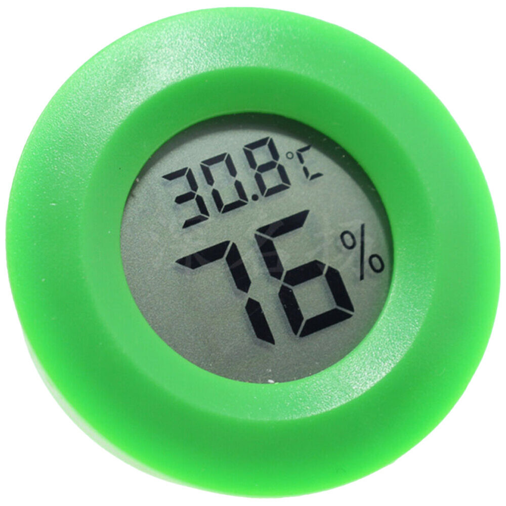 Mini Digital Thermometer Hygrometer LCD Temperature Tester Sensor (Green)