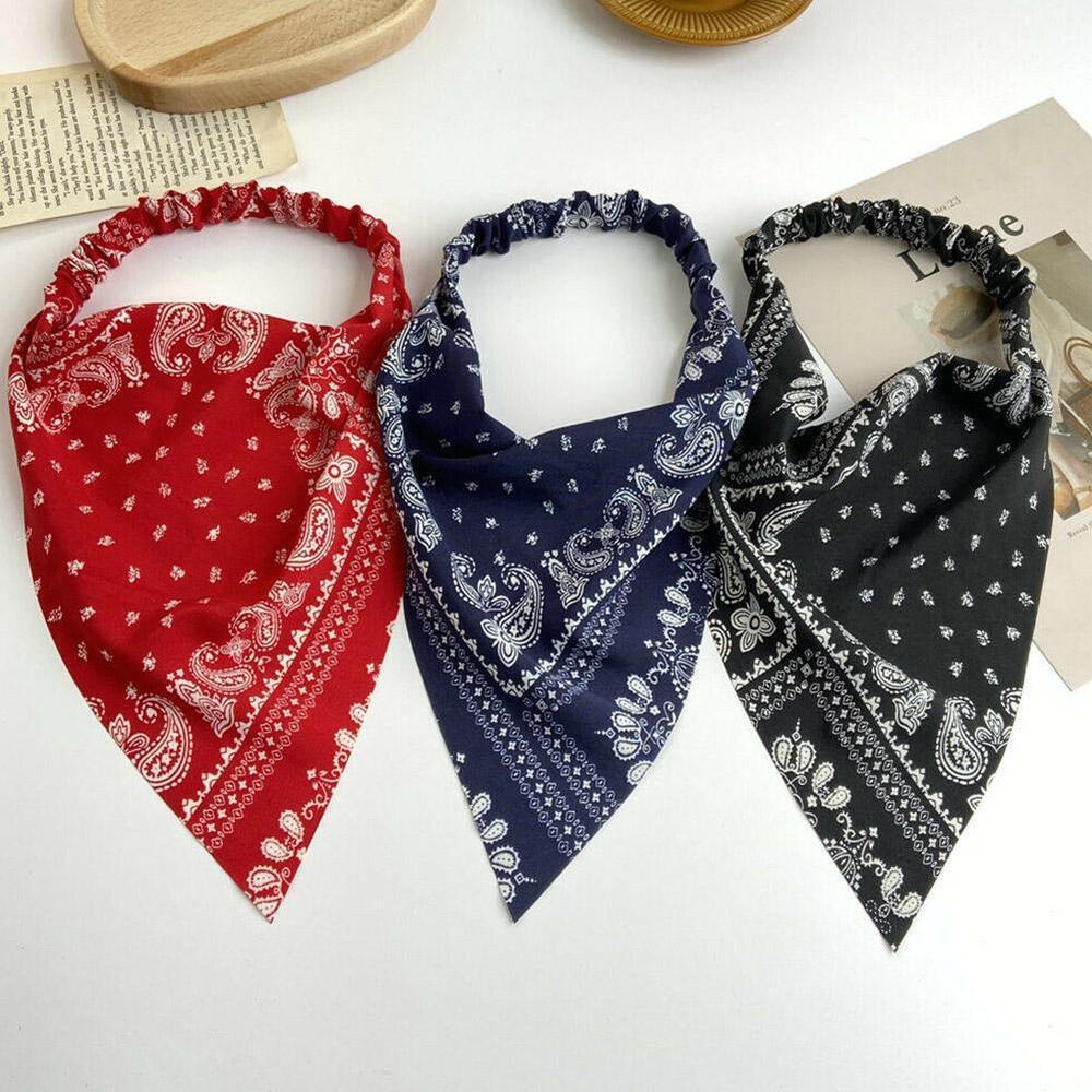 Head Bandana Headbands Hair Scarf for Women Head Scarf Elastic Hair