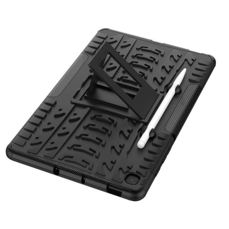 Rugged Rubber Case Cover Stand For Samsung Galaxy Tab S6 Lite 10.4" P610 P613