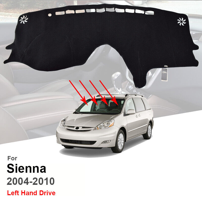 For Toyota Sienna 2004 - 2008 2009 2010 Car Dashboard Cover Dashmat Dash Mat Pad