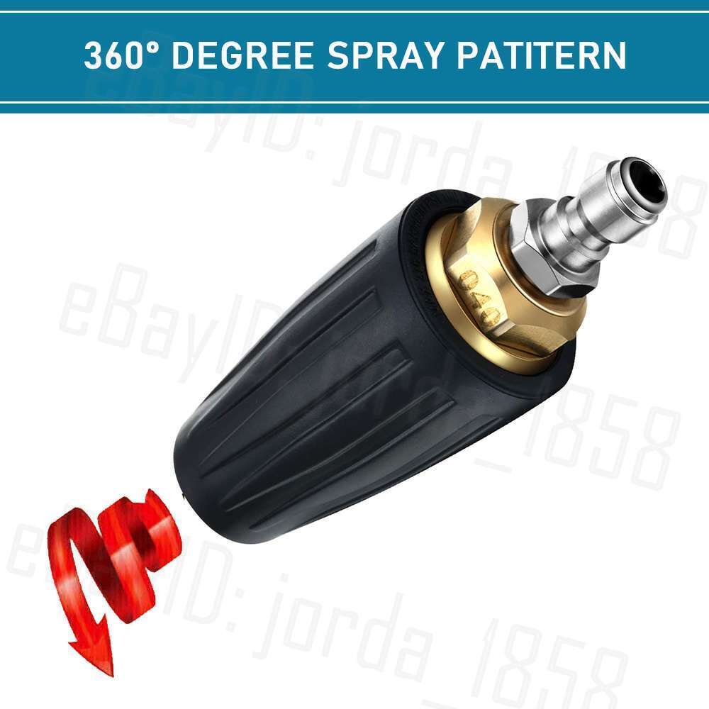 Pressure Washer Turbo Head Nozzle For High Pressure Water Cleaner 1/4'' 4000PSI