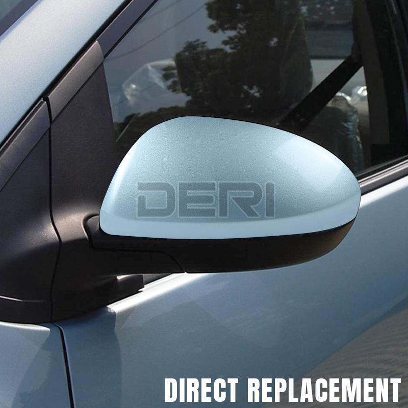 Left Driver Side Wing Mirror Cover Cap Ice Blue For Mazda 3 Mazda 2 2009-2013