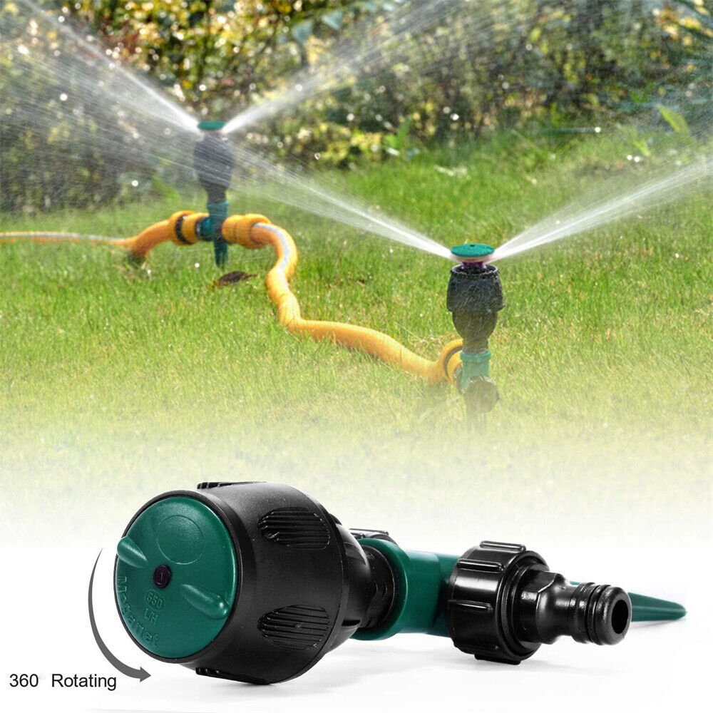 Rotating Adjustable Garden 360 Degree Water Sprinkler Grass Irrigation Sprayer