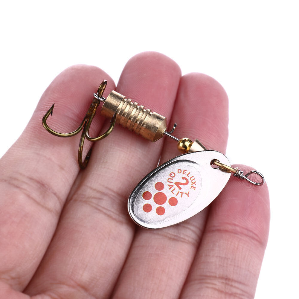 5 Redfin Spinners 7.3g Spinner Spoon Bait Fishing Lure Trout Lures Baits Bass