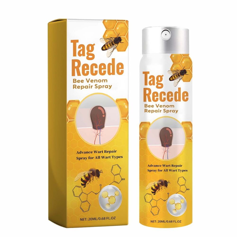 2PCS Tag Recede Bee Venom Treatment Spray Tag Recede Bee Venom Spray All Skin