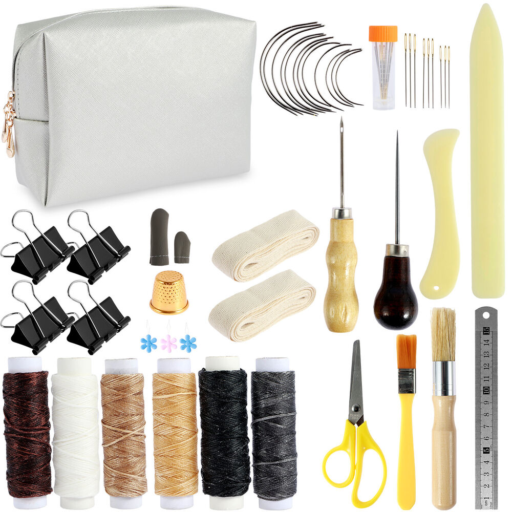 49 Pcs Bookbinding Kit Hand Book Binding Starter Tools Set Book Binding