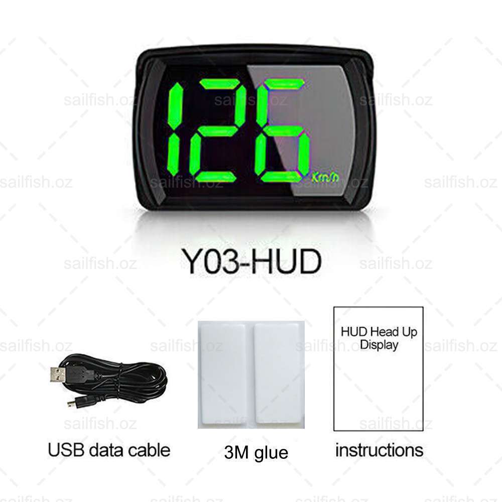 Universal KM/H Digital GPS Speedometer Dual Chips Plug and Play for All Vehicle