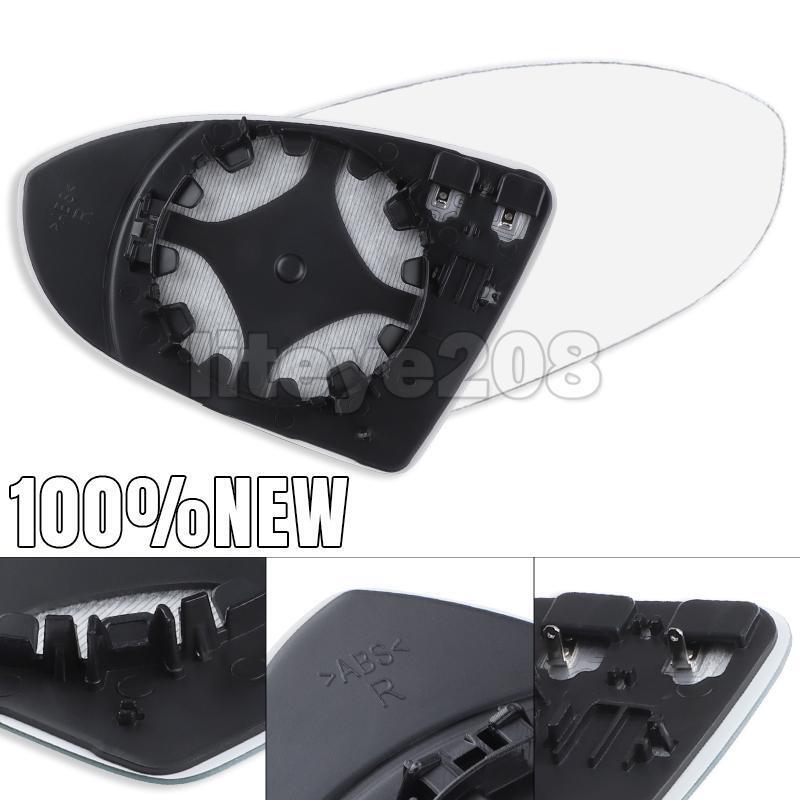 1 x Right Side Mirror Glass for VW GOLF MK7 MK7.5 2013-2018 With Heated Convex Base