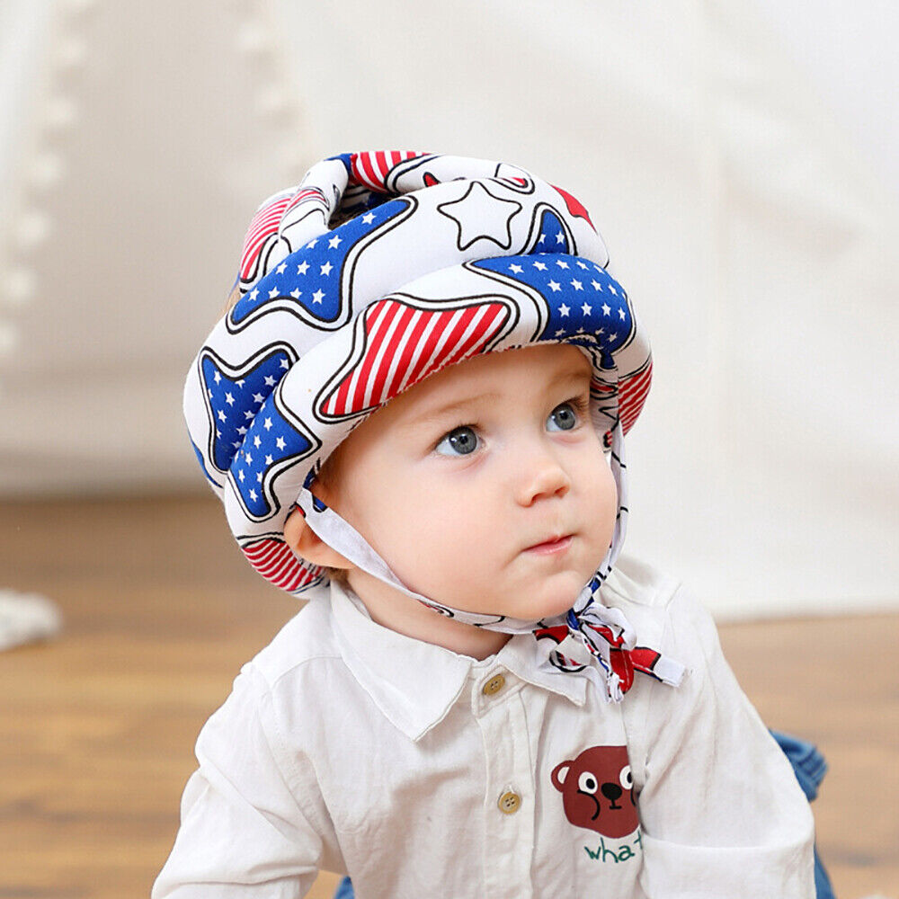 Infant Baby Safety Helmet Kids Head Protection Hat Harnesses Cap Toddler Walking