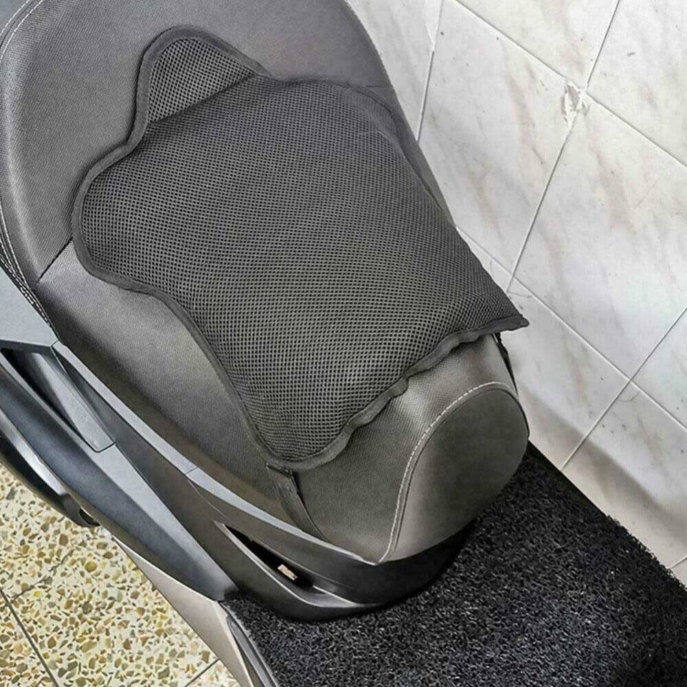 Universal Motorcycle Comfort Gel Seat Cushion Air Motorbike Pillow Pad Cover