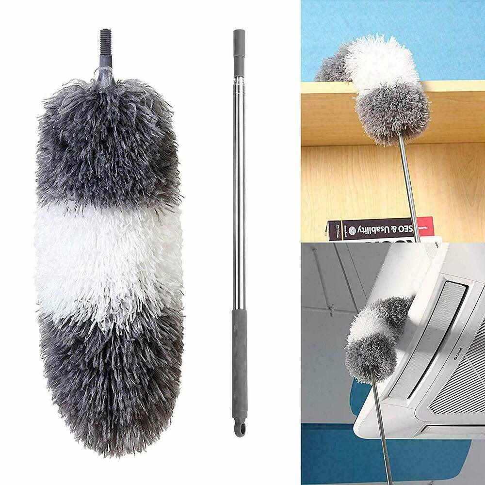 Handle Feather Duster Long Telescopic Magic Static Duster Brush Extendable