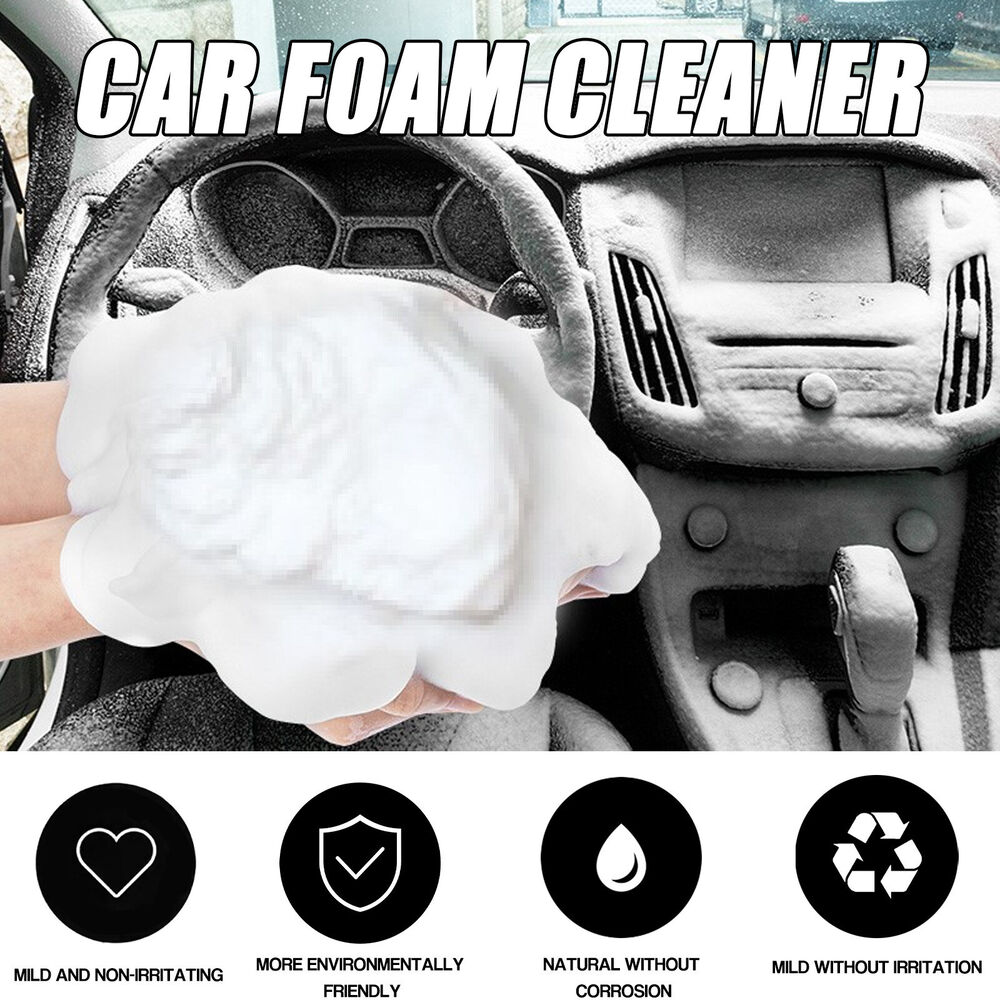 3Packs Multi-purpose Car & House Foam Cleaner Cleaning Foam Cleaning Interior