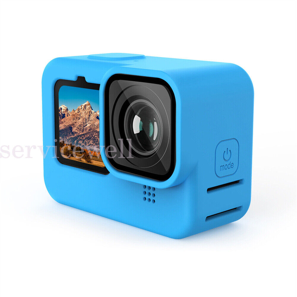 Silicone Case Anti-drop Protective Cover With Lens Cover For GoPro Hero 10/9