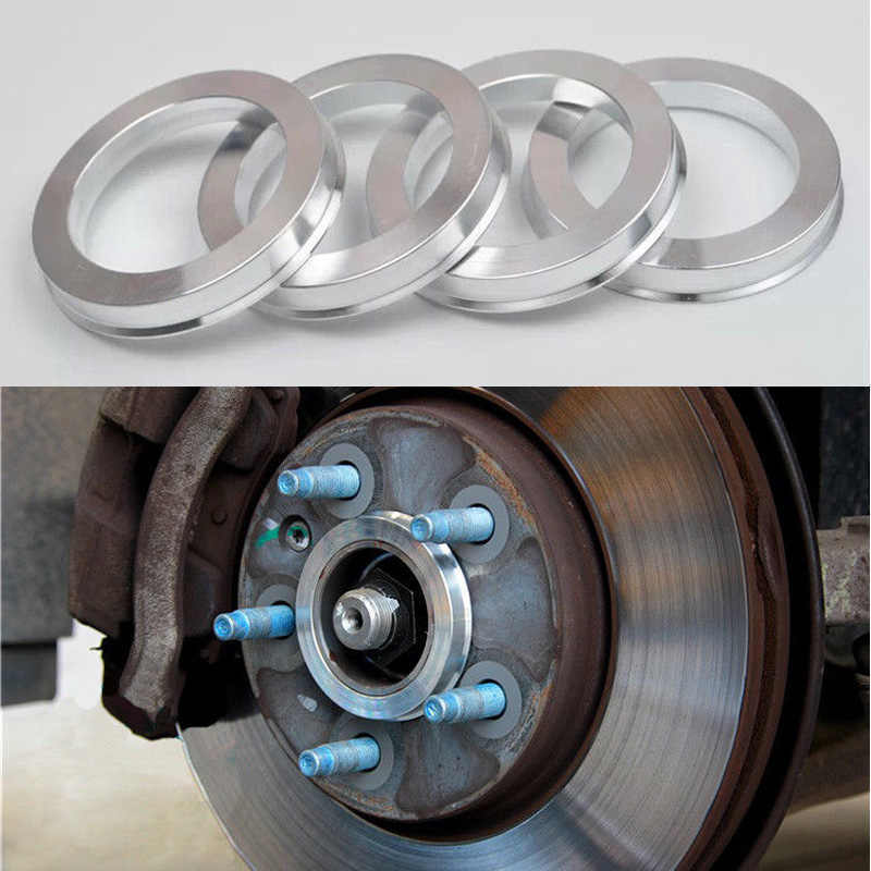 Wheel Hub Centric Rings (set of 4pcs) OD=73.1mm to ID=56.1mm Aluminum Alloy