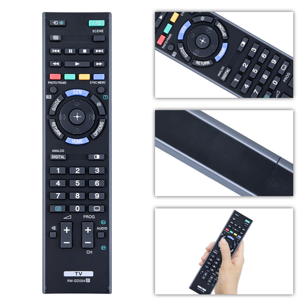 RM-GD024 Remote For Sony Bravia TV KDL-55EX630 KDL-60EX640 KDL55EX630