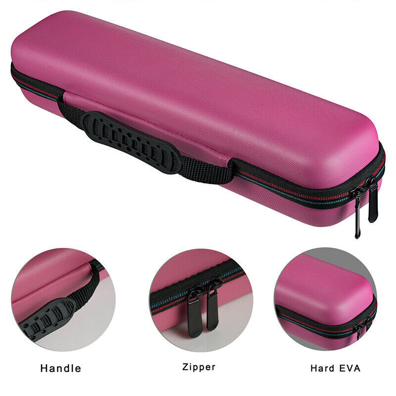 Hair Straightener Storage Bag Zipper Portable Hair Curler Travel Carrying Case