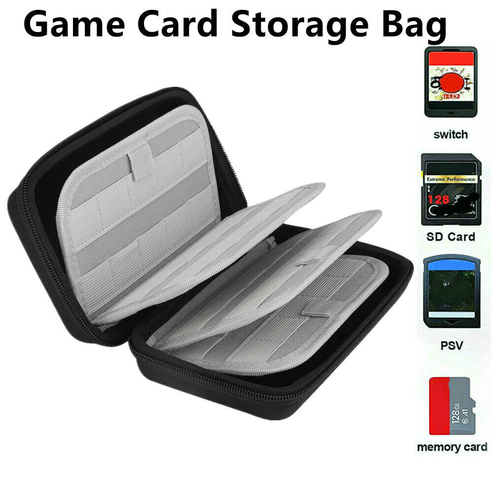 Game Case Card Holder Storage Bag for Nintendo Switch/Vita /SD Card Cartridge