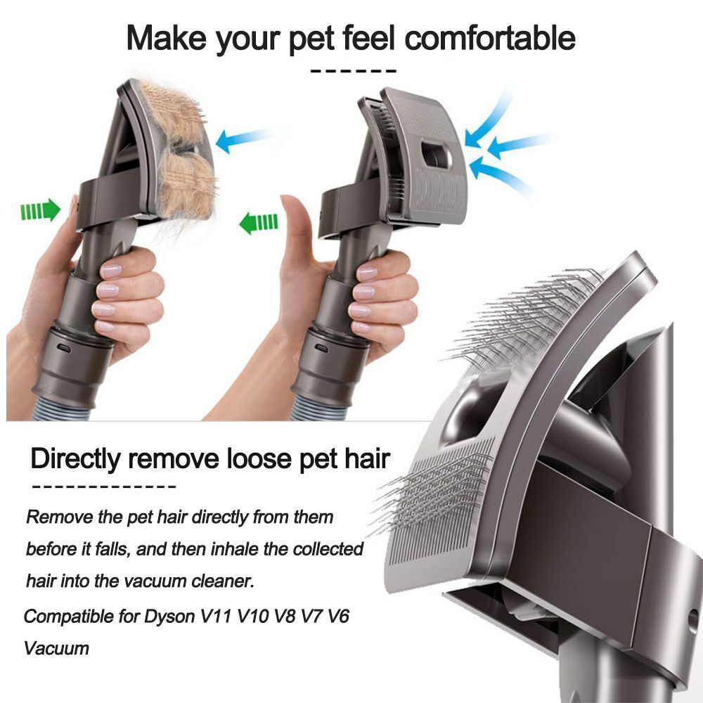 Tool Pet Supplies Pet Brush Vacuum Attachment Dog Cat Pet Bed Brush Hair Brush